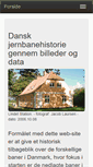 Mobile Screenshot of danskejernbaner.dk
